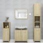 vidaXL Badezimmerschrank Sonoma-Eiche 30x30x95 cm Holzwerkstoff vidaXL Badezimmerschrank Sonoma-Eiche 30x30x95 cm Holzwerkstoff