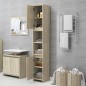 vidaXL Badezimmerschrank Sonoma-Eiche 30x30x183,5 cm Holzwerkstoff vidaXL Badezimmerschrank Sonoma-Eiche 30x30x183,5 cm Holzwerkstoff