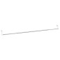 vidaXL Gardinenstangen 2 Stk. Weiß und Silbern 90-135 cm Aluminium vidaXL Gardinenstangen 2 Stk. Weiß und Silbern 90-135 cm Aluminium