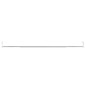 vidaXL Gardinenstangen 2 Stk. Weiß und Silbern 90-135 cm Aluminium vidaXL Gardinenstangen 2 Stk. Weiß und Silbern 90-135 cm Aluminium