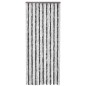 vidaXL Insektenschutz-Vorhang Grau und Weiß 90x220 cm Chenille vidaXL Insektenschutz-Vorhang Grau und Weiß 90x220 cm Chenille