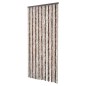 vidaXL Insektenschutz-Vorhang Beige und Hellbraun 90x220 cm Chenille vidaXL Insektenschutz-Vorhang Beige und Hellbraun 90x220 cm Chenille