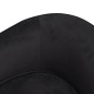 vidaXL Hundesofa Schwarz 69x49x40 cm Plüsch und Kunstleder vidaXL Hundesofa Schwarz 69x49x40 cm Plüsch und Kunstleder