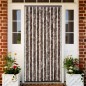 vidaXL Insektenschutz-Vorhang Beige und Hellbraun 100x220 cm Chenille vidaXL Insektenschutz-Vorhang Beige und Hellbraun 100x220 cm Chenille