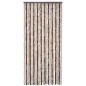 vidaXL Insektenschutz-Vorhang Beige und Hellbraun 100x220 cm Chenille vidaXL Insektenschutz-Vorhang Beige und Hellbraun 100x220 cm Chenille