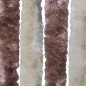 vidaXL Insektenschutz-Vorhang Beige und Hellbraun 100x220 cm Chenille vidaXL Insektenschutz-Vorhang Beige und Hellbraun 100x220 cm Chenille