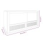 vidaXL Terrarium Holzwerkstoff 60x30x30 cm vidaXL Terrarium Holzwerkstoff 60x30x30 cm