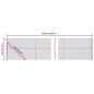 vidaXL Maschendrahtzaun mit Bodenflansch Silbern 1,6x25 m vidaXL Maschendrahtzaun mit Bodenflansch Silbern 1,6x25 m