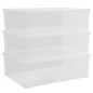 vidaXL Aufbewahrungsboxen Kunststoff 3 Stk. 25 L Stapelbar vidaXL Aufbewahrungsboxen Kunststoff 3 Stk. 25 L Stapelbar
