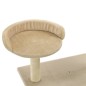 vidaXL Katzen-Kratzbaum Sisal 95 cm Beige vidaXL Katzen-Kratzbaum Sisal 95 cm Beige