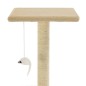 vidaXL Katzen-Kratzbaum Sisal 95 cm Beige vidaXL Katzen-Kratzbaum Sisal 95 cm Beige