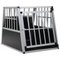 vidaXL Hundetransportbox mit Einzeltür 65 x 91 x 69,5 cm vidaXL Hundetransportbox mit Einzeltür 65 x 91 x 69,5 cm