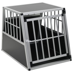 vidaXL Hundetransportbox mit Einzeltür 65 x 91 x 69,5 cm
