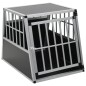 vidaXL Hundetransportbox mit Einzeltür 65 x 91 x 69,5 cm vidaXL Hundetransportbox mit Einzeltür 65 x 91 x 69,5 cm