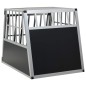vidaXL Hundetransportbox mit Einzeltür 65 x 91 x 69,5 cm vidaXL Hundetransportbox mit Einzeltür 65 x 91 x 69,5 cm