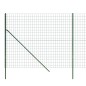 vidaXL Maschendrahtzaun Grün 1,8x25 m Verzinkter Stahl vidaXL Maschendrahtzaun Grün 1,8x25 m Verzinkter Stahl
