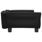vidaXL Hundebett Schwarz 95x55x30 cm Kunstleder vidaXL Hundebett Schwarz 95x55x30 cm Kunstleder