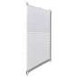 vidaXL Verdunklungsplissee 70×200 cm Weiß vidaXL Verdunklungsplissee 70×200 cm Weiß