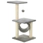 vidaXL Katzen-Kratzbaum Sisal 65 cm Grau vidaXL Katzen-Kratzbaum Sisal 65 cm Grau
