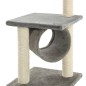 vidaXL Katzen-Kratzbaum Sisal 65 cm Grau vidaXL Katzen-Kratzbaum Sisal 65 cm Grau