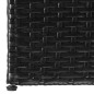 vidaXL Gartenbox Schwarz 150x100x100 cm Poly Rattan vidaXL Gartenbox Schwarz 150x100x100 cm Poly Rattan