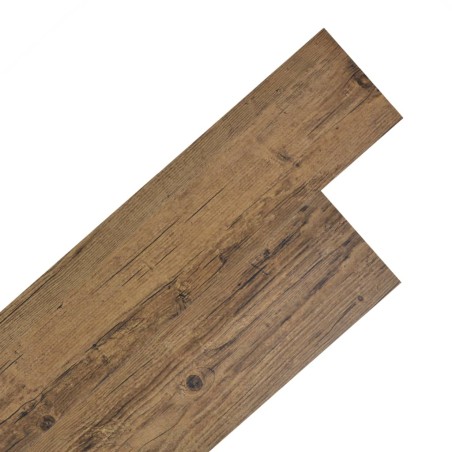 vidaXL PVC Laminat Dielen Selbstklebend 5,02 m² 2 mm Walnuss-Braun