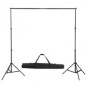 vidaXL Fotohintergrund-System 300 x 300 cm Grün vidaXL Fotohintergrund-System 300 x 300 cm Grün