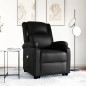 vidaXL Massagesessel mit Aufstehhilfe Schwarz Kunstleder vidaXL Massagesessel mit Aufstehhilfe Schwarz Kunstleder