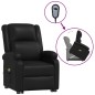 vidaXL Massagesessel mit Aufstehhilfe Schwarz Kunstleder vidaXL Massagesessel mit Aufstehhilfe Schwarz Kunstleder