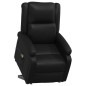 vidaXL Massagesessel mit Aufstehhilfe Schwarz Kunstleder vidaXL Massagesessel mit Aufstehhilfe Schwarz Kunstleder