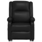 vidaXL Massagesessel mit Aufstehhilfe Schwarz Kunstleder vidaXL Massagesessel mit Aufstehhilfe Schwarz Kunstleder