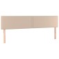 vidaXL Boxspringbett Matratze Cappuccino-Braun 200x200cm Kunstleder vidaXL Boxspringbett Matratze Cappuccino-Braun 200x200cm Kunstleder