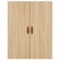 Highboard Sonoma-Eiche 69,5x34x180 cm Holzwerkstoff Highboard Sonoma-Eiche 69,5x34x180 cm Holzwerkstoff