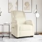 vidaXL Massagesessel mit Aufstehhilfe Creme Kunstleder vidaXL Massagesessel mit Aufstehhilfe Creme Kunstleder