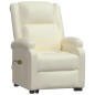 vidaXL Massagesessel mit Aufstehhilfe Creme Kunstleder vidaXL Massagesessel mit Aufstehhilfe Creme Kunstleder