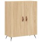Highboard Sonoma-Eiche 69,5x34x180 cm Holzwerkstoff Highboard Sonoma-Eiche 69,5x34x180 cm Holzwerkstoff