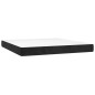 vidaXL Boxspringbett mit Matratze Schwarz 160x200 cm Samt vidaXL Boxspringbett mit Matratze Schwarz 160x200 cm Samt