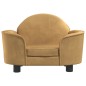 vidaXL Hundebett Braun 66x40x45 cm Samt vidaXL Hundebett Braun 66x40x45 cm Samt