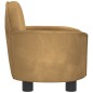 vidaXL Hundebett Braun 66x40x45 cm Samt vidaXL Hundebett Braun 66x40x45 cm Samt