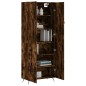 Highboard Räuchereiche 69,5x34x180 cm Holzwerkstoff Highboard Räuchereiche 69,5x34x180 cm Holzwerkstoff