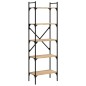 vidaXL Bücherregal 5 Fächer Sonoma-Eiche 56x31,5x174 cm Holzwerkstoff vidaXL Bücherregal 5 Fächer Sonoma-Eiche 56x31,5x174 cm Holzwerkstoff