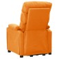 vidaXL Massagesessel mit Aufstehhilfe Gelb Stoff vidaXL Massagesessel mit Aufstehhilfe Gelb Stoff