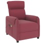 vidaXL Massagesessel mit Aufstehhilfe Weinrot Stoff vidaXL Massagesessel mit Aufstehhilfe Weinrot Stoff