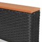 Gartensofa Poly Rattan Schwarz Gartensofa Poly Rattan Schwarz