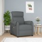 vidaXL Massagesessel Elektrisch Dunkelgrau Stoff vidaXL Massagesessel Elektrisch Dunkelgrau Stoff
