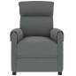 vidaXL Massagesessel Elektrisch Dunkelgrau Stoff vidaXL Massagesessel Elektrisch Dunkelgrau Stoff