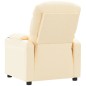 vidaXL Relaxsessel Elektrisch Creme Stoff vidaXL Relaxsessel Elektrisch Creme Stoff