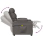 vidaXL Massagesessel Elektrisch Dunkelgrau Stoff vidaXL Massagesessel Elektrisch Dunkelgrau Stoff