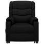 vidaXL Massagesessel mit Aufstehhilfe Schwarz Kunstleder vidaXL Massagesessel mit Aufstehhilfe Schwarz Kunstleder