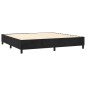 vidaXL Boxspringbett mit Matratze Schwarz 200x200 cm Samt vidaXL Boxspringbett mit Matratze Schwarz 200x200 cm Samt